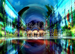 時空隧道互動屏